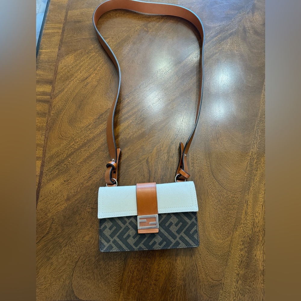 Fendi crossbody mini bag.